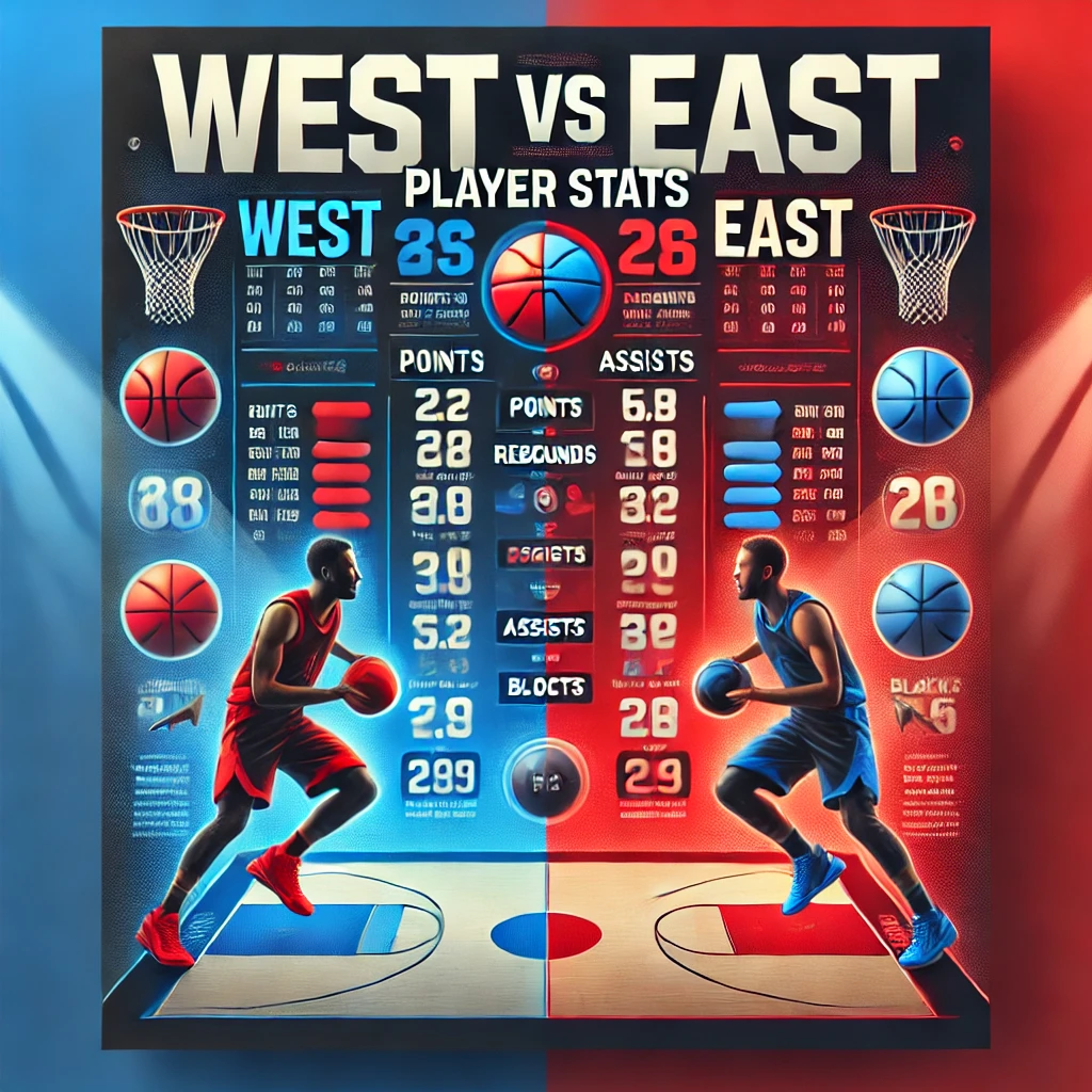 West vs East Match: Comprehensive Player Stats Breakdown